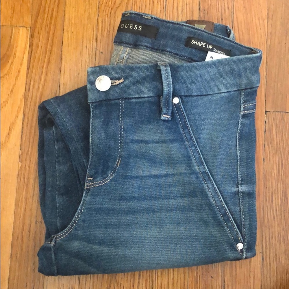 GUESS shape up skinny seamless jeans